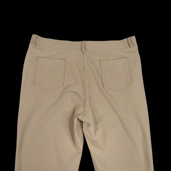 Baleaf Pants Women 2XLP Beige Elastic Waist Pull On Pockets Performance Stretch - Picture 7 of 16
